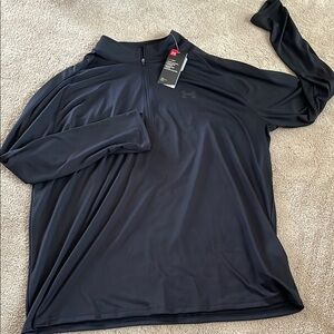 Under Armour Black Quarter-Zip Pullover